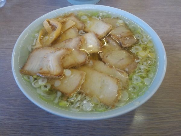 「チャーシューメン 950円」@丸信ラーメン 船引店の写真