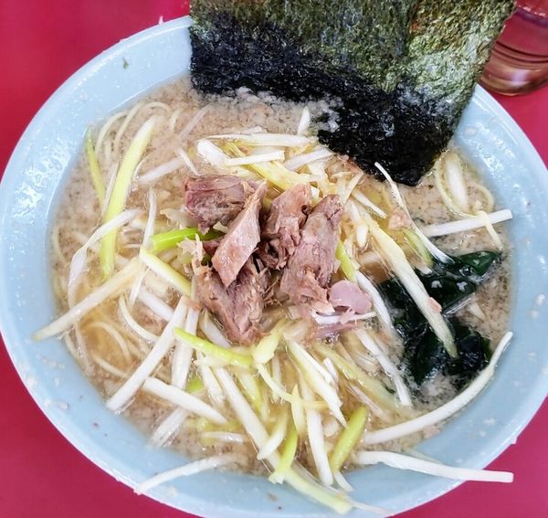 「ネギラーメン ６２０円」@ラーメンショップ 牛久結束店の写真
