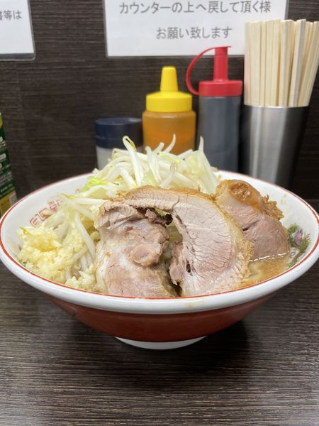 「小ラーメン（にんにく）¥850」@ラーメン二郎 川越店の写真