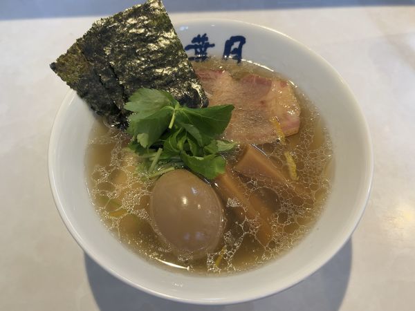 「汐味玉らぁめん」@らぁめん葉月 市原店の写真
