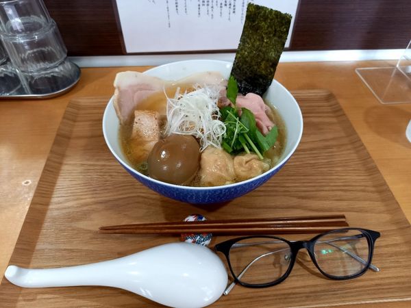 「特製塩らーめん」@らーめん亭 ひなり竜王の写真