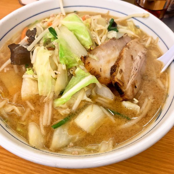 「みそ野菜タンメン」@福しん 上野駅前店の写真
