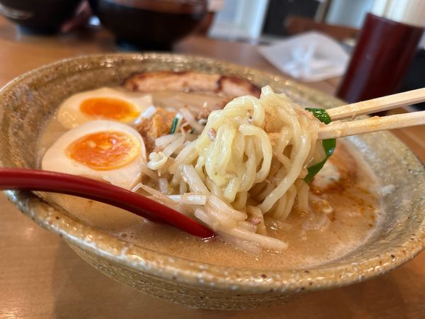 「九州味噌らーめん1034円」@みそ屋 田所商店 WBG店の写真