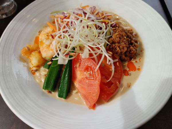 「豆乳担々麺」@バーミヤン 秦野東店の写真