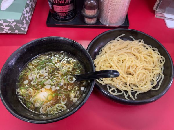 「醤油つけ麺800円」@大吾郎商店の写真