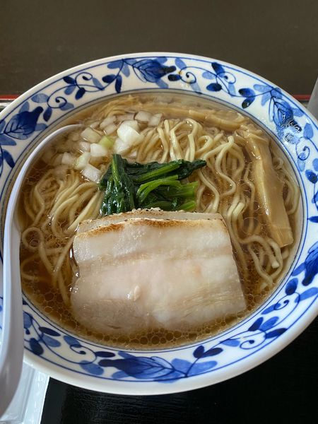 「九十九里らぁめん（醤油）➕大盛➕麺固め」@九十九里らぁめんくくりの写真