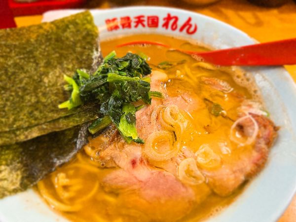 「豚骨天国(790円)」@豚骨らーめん れんの写真