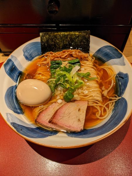 「中華そば＋味玉」@麺庭つむぎの写真