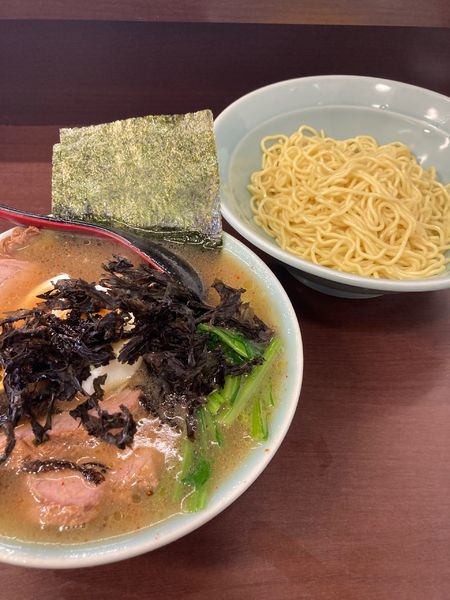 「つけチャーシュー（玉子は店主さんご厚意）」@ラーメンショップ 二ツ橋店の写真