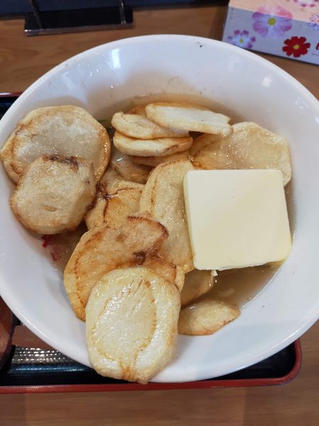 「ポテトラーメン」@らーめん はんぐりーの写真