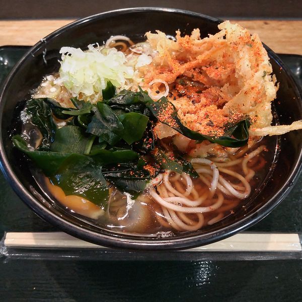 「朝そば（￥370）」@名代 箱根そば 新橋店の写真