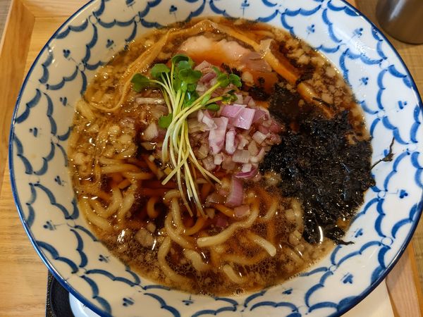 「背脂煮干グードル」@江戸麺 GOODLEの写真