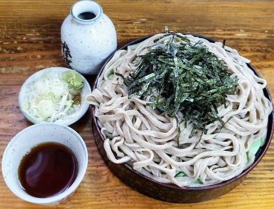 「ざるそば ７００円」@よ志乃の写真