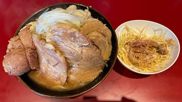 「小豚  ねぎ」@ラーメン二郎 荻窪店の写真