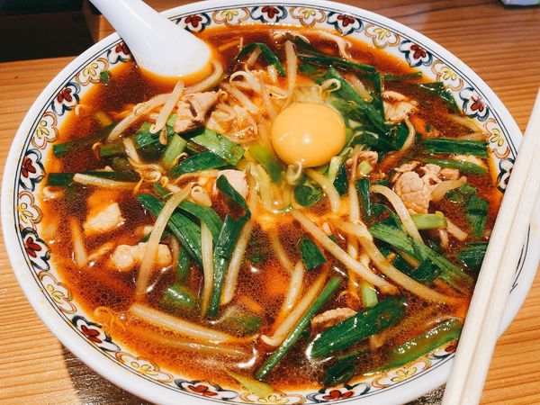 「ニラそば」@桜木屋 大曲店の写真