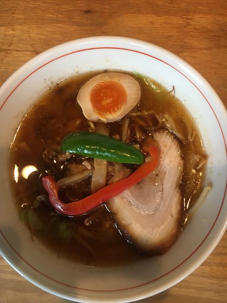 「スパイスラーメン¥900」@らーめん田中商店の写真