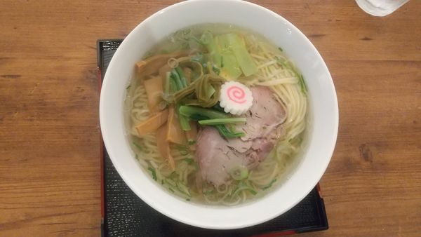 「塩そば900円」@なすやの写真