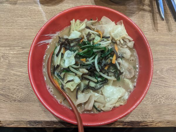 「博多タンメン：900円（18時以降に提供）」@博多流 斗樹 八丁堀店の写真