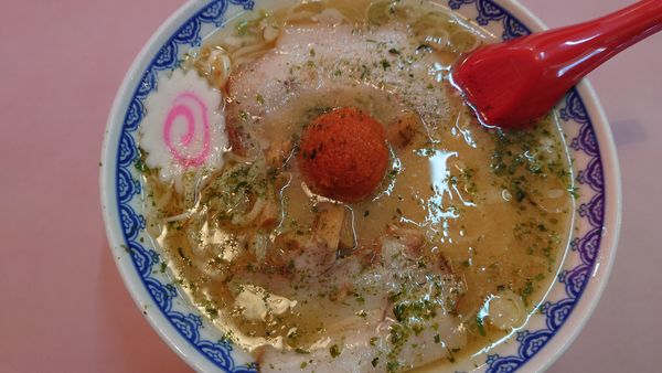 「赤湯からみそラーメン¥950」@龍上海 米沢店の写真