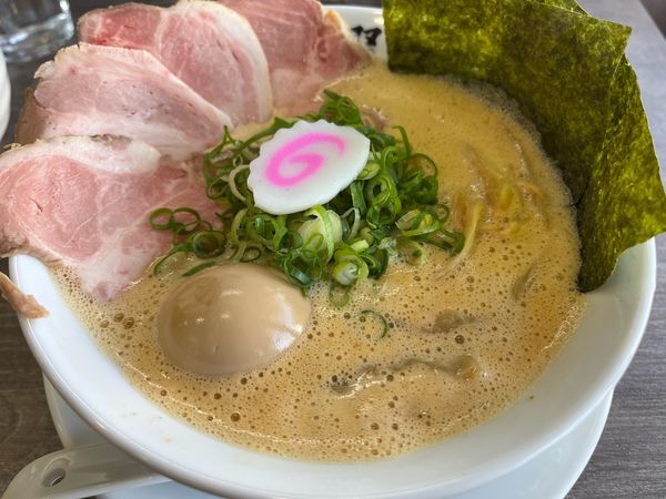 「海老醬鶏そば 全部乗せ（限定）」@鶏そば 啜る 小牧分店の写真