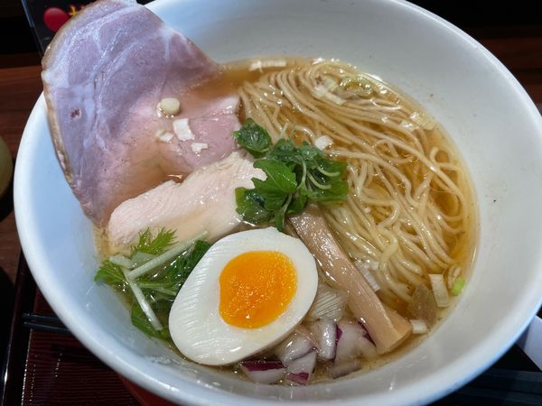 「京鴨とのどぐろ煮干しそば」@拳ラーメンの写真