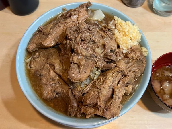 「ブタメン少なめ300g  1,450円」@ラーメン富士丸 平塚店の写真
