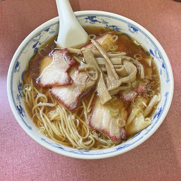 「チャーシューワンタンメン」@中華料理 萬福の写真