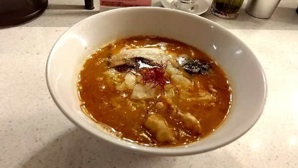 「海老ポタらぁめん（８３０円）」@SHRIMP NOODLE 海老ポタの写真