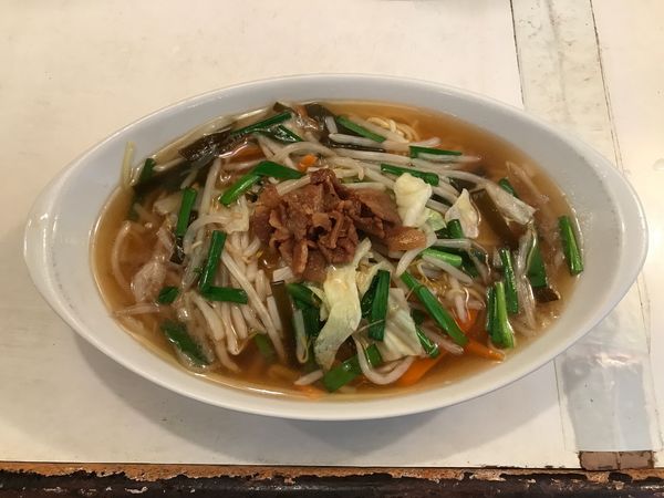 「チャンポン 730円」@オギノラーメンの写真