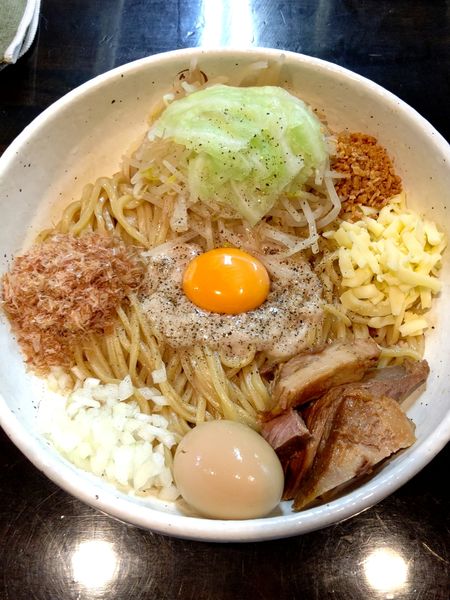 「まぜ豚そば　900円」@まるぶし とんやの写真