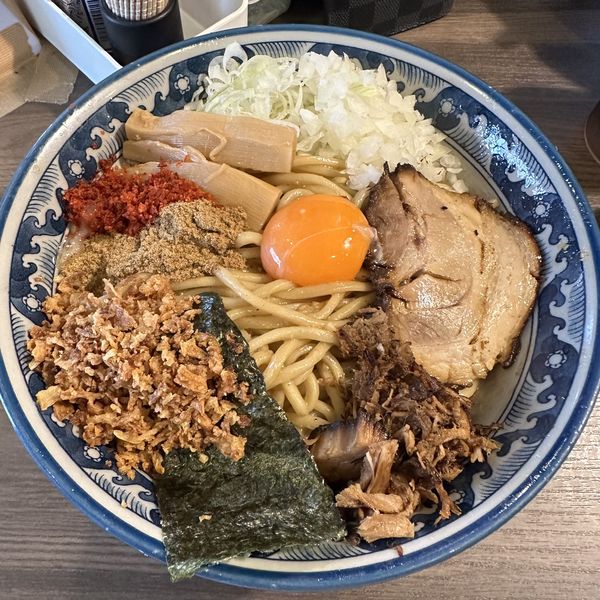 「まぜそば　特盛　¥1,050」@狼煙 〜NOROSHI〜の写真