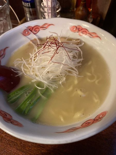 「白湯ラーメン」@麺・酒処 ぶらりの写真
