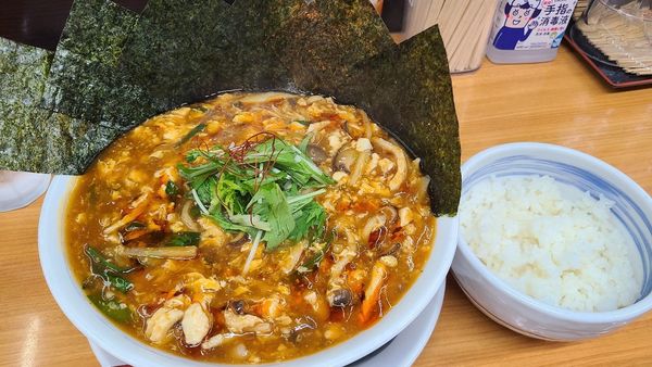 「酸辣湯麺」@中華そば 半ざわの写真