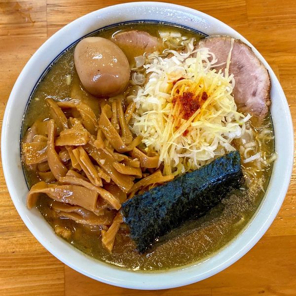 「塩ラーメン味玉 ¥1100 メンマチャーシュー（小）¥400」@自家製中華そば としおかの写真
