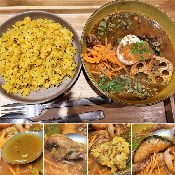 「スープカレー(大辛)　1250円」@浅草スープカレー Billiの写真