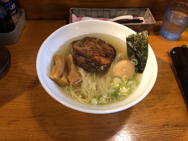 「大ロースチャーシュウメン」@上州地鶏ラーメン 翔鶴の写真
