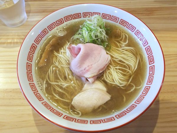 「塩醤油煮干しそば（竹）　800円」@中華そば いち松の写真