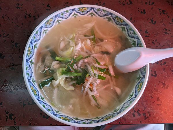 「タンメン：800円」@竜華園の写真