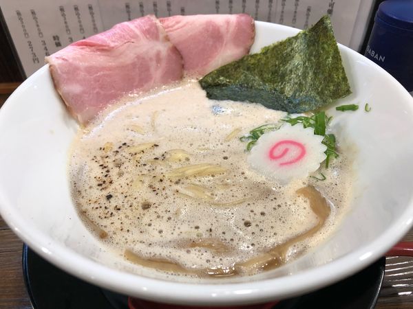 「カプチーノジビエラーメン」@金彩 ～KinIro～の写真