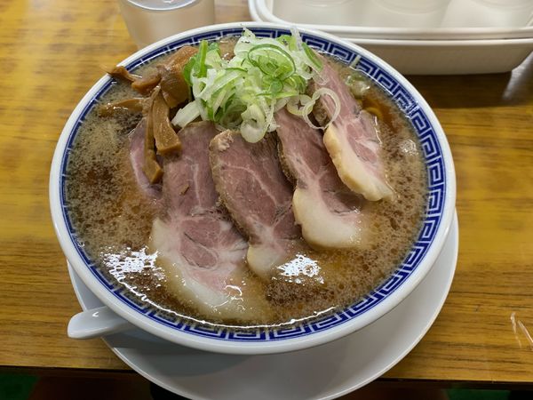 「ラーメン750円+肉増し150円」@中華そば 大河の写真