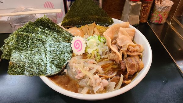 「悪魔ラーメン 都電早稲田版」@一条流がんこ総本家分家四谷荒木町の写真