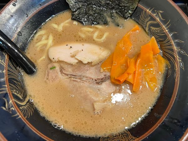 「家系豚骨ラーメン ミニ」@門の写真
