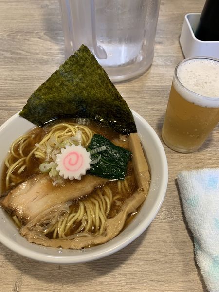 「ミニ中華そば」@中華そば マルキ食堂の写真