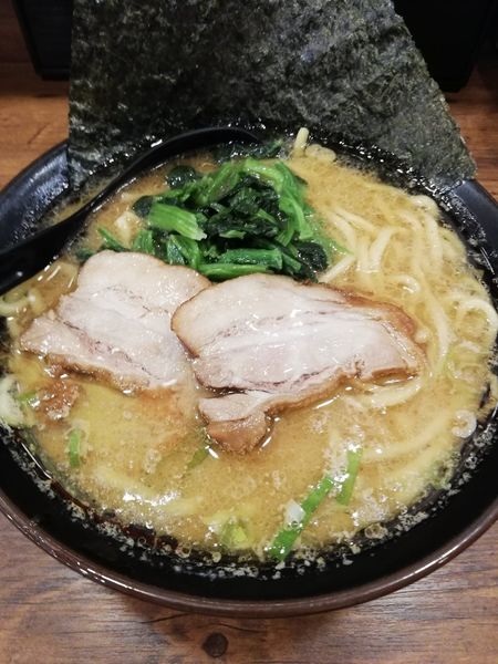 「豚骨ラーメン」@横浜家系ラーメン希家 矢口渡の写真