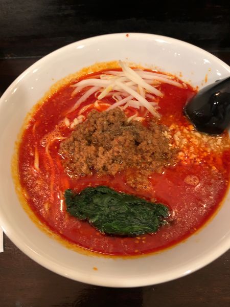 「担担麺（900円）」@自家製麺ほうきぼし 神田店の写真