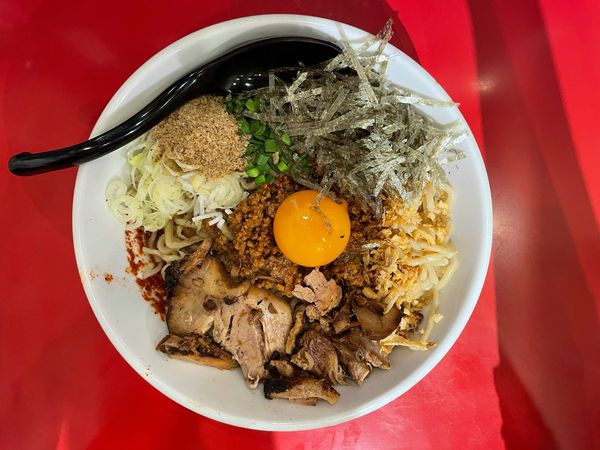 「台湾まぜそば（特盛）」@まぜそば 七の写真