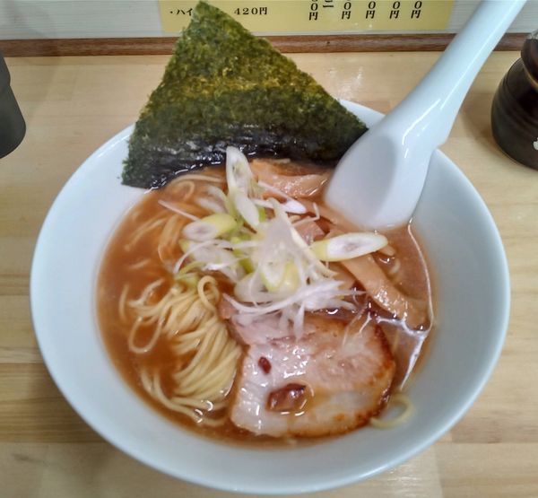 「ラーメン　麺大盛」@麺や蒼の写真