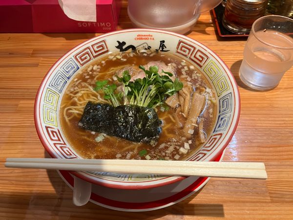 「支那そば（醤油）」@ちばき屋 仙台店の写真