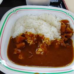 味噌ラーメンセットのミニカレー