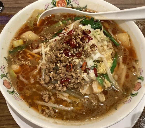 「辣奈麺」@餃子の王将 モザイクモール港北店の写真